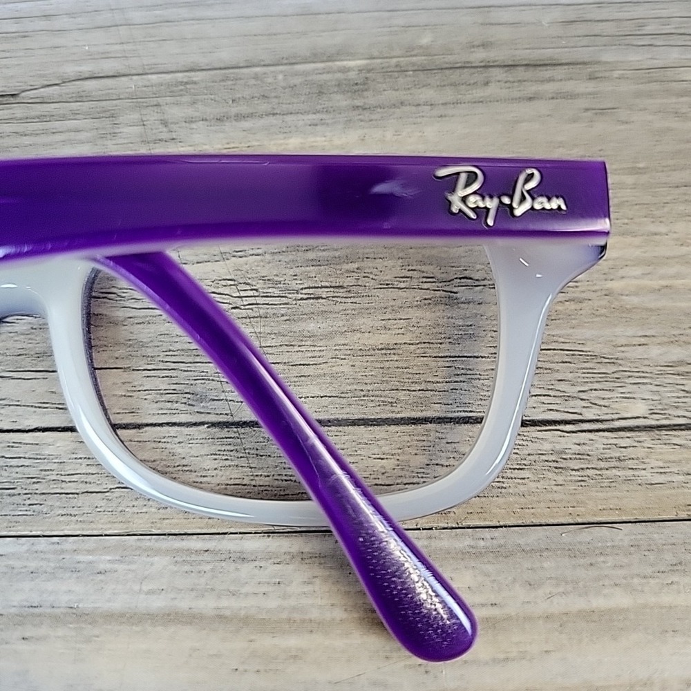 Ray-Ban Kids Eyeglasses RB 1531 3591 Purple FRAMES ONLY 48-16-130 Full Rim - Picture 7 of 10